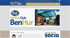 Desktop Screenshot of mutualbenhur.com.ar